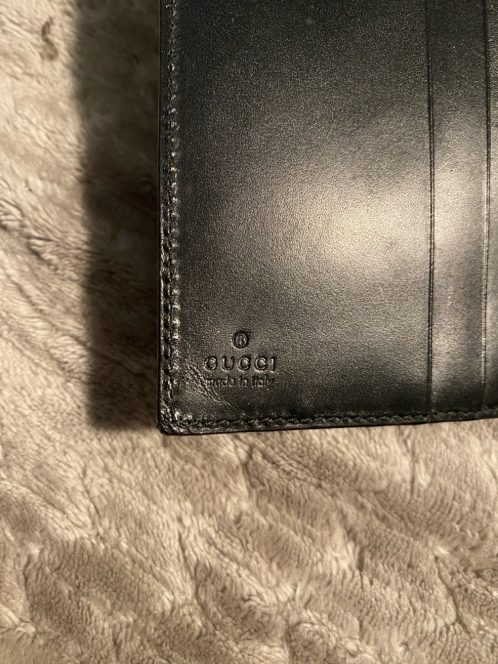 Gucci Black Leather Wallet with Silver Hardware - Picture 5 of 15